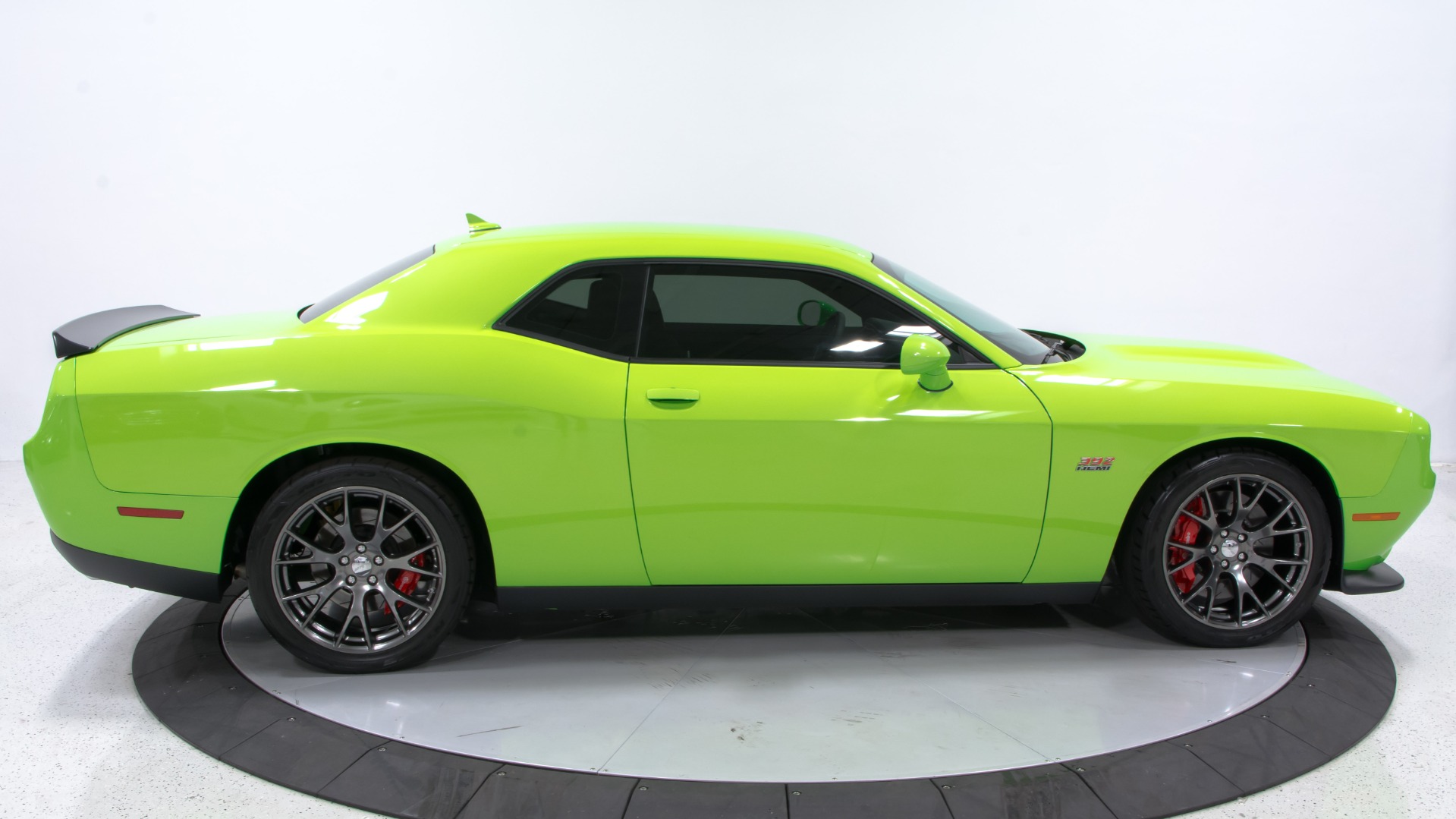 Dodge challenger green