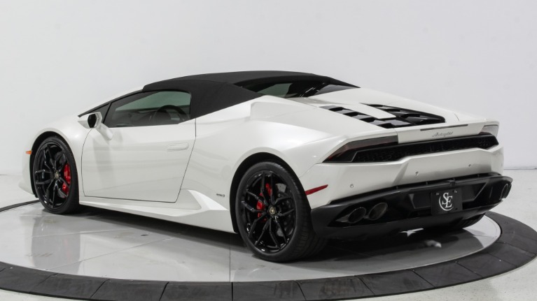 2016 Lamborghini Huracan LP 610-4 Spyder BALLOON WHITE! $313K MSRP! (SOLD)  Stock # 22863 for sale near Pompano Beach, FL | FL Lamborghini Dealer